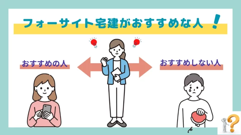 フォーサイト宅建の勉強方法がおすすめな人・おすすめしない人